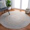 Safavieh 4 x 4 ft. Cape Cod Round Area Rug, Blue & Green CAP224Y-4R - alternate 4
